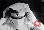 Image Croix-Rouge infirmières pendant l'épidémie de grippe espagnole a Boston Massachusetts USA, 1918, de la seconde 40 séquences d'archives historiques vidéo 65675035191