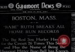 Image Babe Ruth Boston Massachusetts USA, 1919, de la seconde 1 séquences d'archives historiques vidéo 65675035193