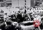 Standbild Kohle Grube Arbeiter im Streik Wilkes-Barre Pennsylvania USA, 1919, aus Sekunde 23 historischem Filmmaterial Videoclip 65675035195