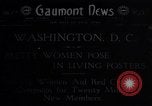Standbild Ersten Weltkrieg Rote Kreuz Mitgliedschaft Antrieb Washington DC USA, 1917, aus Sekunde 1 historischem Filmmaterial Videoclip 65675035204