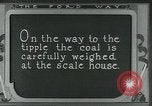 Image of Ford coal mines United States USA, 1923, second 40 stock footage video 65675035229