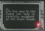 Image of Ford coal mines United States USA, 1923, second 41 stock footage video 65675035229