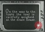 Image of Ford coal mines United States USA, 1923, second 43 stock footage video 65675035229