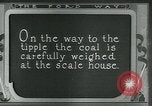 Image of Ford coal mines United States USA, 1923, second 44 stock footage video 65675035229