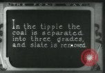 Image of Ford coal mines United States USA, 1923, second 49 stock footage video 65675035229