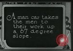 Standbild Bergleute United States USA, 1923, aus Sekunde 49 historischem Filmmaterial Videoclip 65675035230