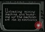 Immagine di I minatori United States USA, 1923, secondo 20 filmato di repertorio 65675035231