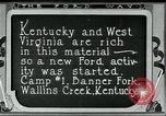 Image Ford des mines Wallins Creek Kentucky USA, 1924, de la seconde 59 séquences d'archives historiques vidéo 65675035232