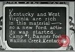 Image Ford des mines Wallins Creek Kentucky USA, 1924, de la seconde 60 séquences d'archives historiques vidéo 65675035232
