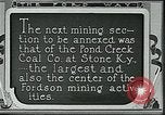 Standbild Ford Minen Stone Kentucky USA, 1924, aus Sekunde 3 historischem Filmmaterial Videoclip 65675035235