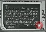 Standbild Ford Minen Stone Kentucky USA, 1924, aus Sekunde 4 historischem Filmmaterial Videoclip 65675035235
