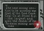 Standbild Ford Minen Stone Kentucky USA, 1924, aus Sekunde 6 historischem Filmmaterial Videoclip 65675035235