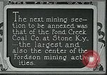 Standbild Ford Minen Stone Kentucky USA, 1924, aus Sekunde 10 historischem Filmmaterial Videoclip 65675035235