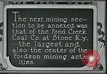 Standbild Ford Minen Stone Kentucky USA, 1924, aus Sekunde 16 historischem Filmmaterial Videoclip 65675035235