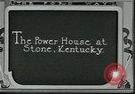 Standbild Ford Minen Stone Kentucky USA, 1924, aus Sekunde 3 historischem Filmmaterial Videoclip 65675035236