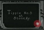 Standbild Ford Minen Stone Kentucky USA, 1924, aus Sekunde 39 historischem Filmmaterial Videoclip 65675035237