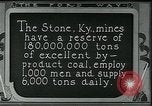 Standbild Ford Minen Stone Kentucky USA, 1924, aus Sekunde 1 historischem Filmmaterial Videoclip 65675035239