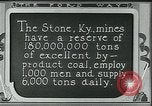 Standbild Ford Minen Stone Kentucky USA, 1924, aus Sekunde 10 historischem Filmmaterial Videoclip 65675035239