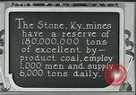 Standbild Ford Minen Stone Kentucky USA, 1924, aus Sekunde 23 historischem Filmmaterial Videoclip 65675035239