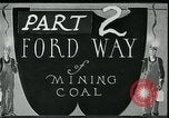 Image Ford des mines West Virginia USA, 1924, de la seconde 1 séquences d'archives historiques vidéo 65675035241