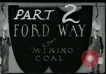 Image Ford des mines West Virginia USA, 1924, de la seconde 3 séquences d'archives historiques vidéo 65675035241