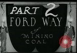 Image Ford des mines West Virginia USA, 1924, de la seconde 5 séquences d'archives historiques vidéo 65675035241