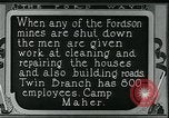 Image Ford des mines West Virginia USA, 1924, de la seconde 6 séquences d'archives historiques vidéo 65675035241