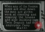 Image Ford des mines West Virginia USA, 1924, de la seconde 8 séquences d'archives historiques vidéo 65675035241