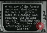 Image Ford des mines West Virginia USA, 1924, de la seconde 10 séquences d'archives historiques vidéo 65675035241