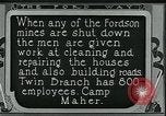 Image Ford des mines West Virginia USA, 1924, de la seconde 25 séquences d'archives historiques vidéo 65675035241