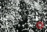 Standbild Marschall Joseph Joffre besuche Amerika während Ersten Weltkrieg New York City USA, 1917, aus Sekunde 25 historischem Filmmaterial Videoclip 65675035251