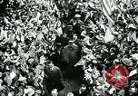 Standbild Marschall Joseph Joffre besuche Amerika während Ersten Weltkrieg New York City USA, 1917, aus Sekunde 27 historischem Filmmaterial Videoclip 65675035251