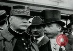 Standbild Marschall Joseph Joffre besuche Amerika während Ersten Weltkrieg New York City USA, 1917, aus Sekunde 33 historischem Filmmaterial Videoclip 65675035251