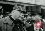 Standbild Marschall Joseph Joffre besuche Amerika während Ersten Weltkrieg New York City USA, 1917, aus Sekunde 36 historischem Filmmaterial Videoclip 65675035251