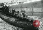 Standbild German Submarine Deutschland New London Connecticut USA, 1916, aus Sekunde 3 historischem Filmmaterial Videoclip 65675035253