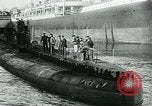 Standbild German Submarine Deutschland New London Connecticut USA, 1916, aus Sekunde 4 historischem Filmmaterial Videoclip 65675035253