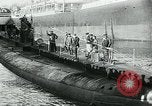 Standbild German Submarine Deutschland New London Connecticut USA, 1916, aus Sekunde 7 historischem Filmmaterial Videoclip 65675035253