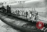 Standbild German Submarine Deutschland New London Connecticut USA, 1916, aus Sekunde 9 historischem Filmmaterial Videoclip 65675035253