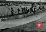 Standbild German Submarine Deutschland New London Connecticut USA, 1916, aus Sekunde 10 historischem Filmmaterial Videoclip 65675035253