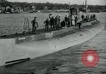 Standbild German Submarine Deutschland New London Connecticut USA, 1916, aus Sekunde 12 historischem Filmmaterial Videoclip 65675035253