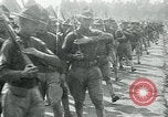 Image of President Woodrow Wilson reviews troops World War 1 United States USA, 1917, second 1 stock footage video 65675035259