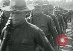 Image of President Woodrow Wilson reviews troops World War 1 United States USA, 1917, second 3 stock footage video 65675035259