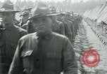 Image of President Woodrow Wilson reviews troops World War 1 United States USA, 1917, second 7 stock footage video 65675035259