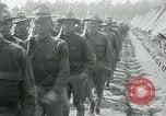 Image of President Woodrow Wilson reviews troops World War 1 United States USA, 1917, second 8 stock footage video 65675035259