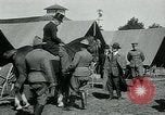 Image of President Woodrow Wilson reviews troops World War 1 United States USA, 1917, second 14 stock footage video 65675035259