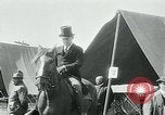 Image of President Woodrow Wilson reviews troops World War 1 United States USA, 1917, second 19 stock footage video 65675035259