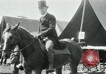Image of President Woodrow Wilson reviews troops World War 1 United States USA, 1917, second 24 stock footage video 65675035259