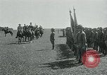 Image of President Woodrow Wilson reviews troops World War 1 United States USA, 1917, second 25 stock footage video 65675035259