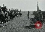 Image of President Woodrow Wilson reviews troops World War 1 United States USA, 1917, second 32 stock footage video 65675035259