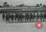 Image of President Woodrow Wilson reviews troops World War 1 United States USA, 1917, second 36 stock footage video 65675035259